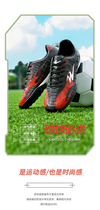 Zapatillas de fútbol Double Star 2026 nuevas para entrenamiento y partidos, antideslizantes, con agarre, soporte estable y diseño especial para fútbol