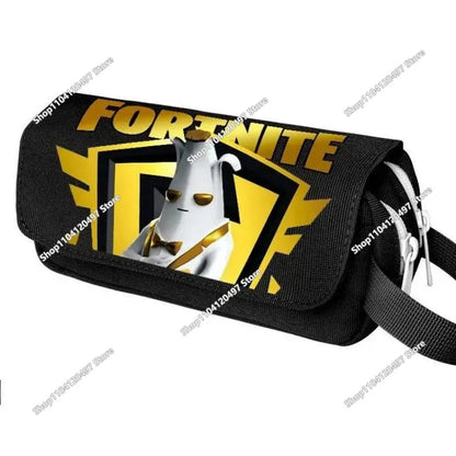 Victory Royale ученически несесер за момчета и момичета, Fortnite, голям капацитет, Peely, Llama Hero, детска кутия за химикалки, чанти за деца и тийнейджъри