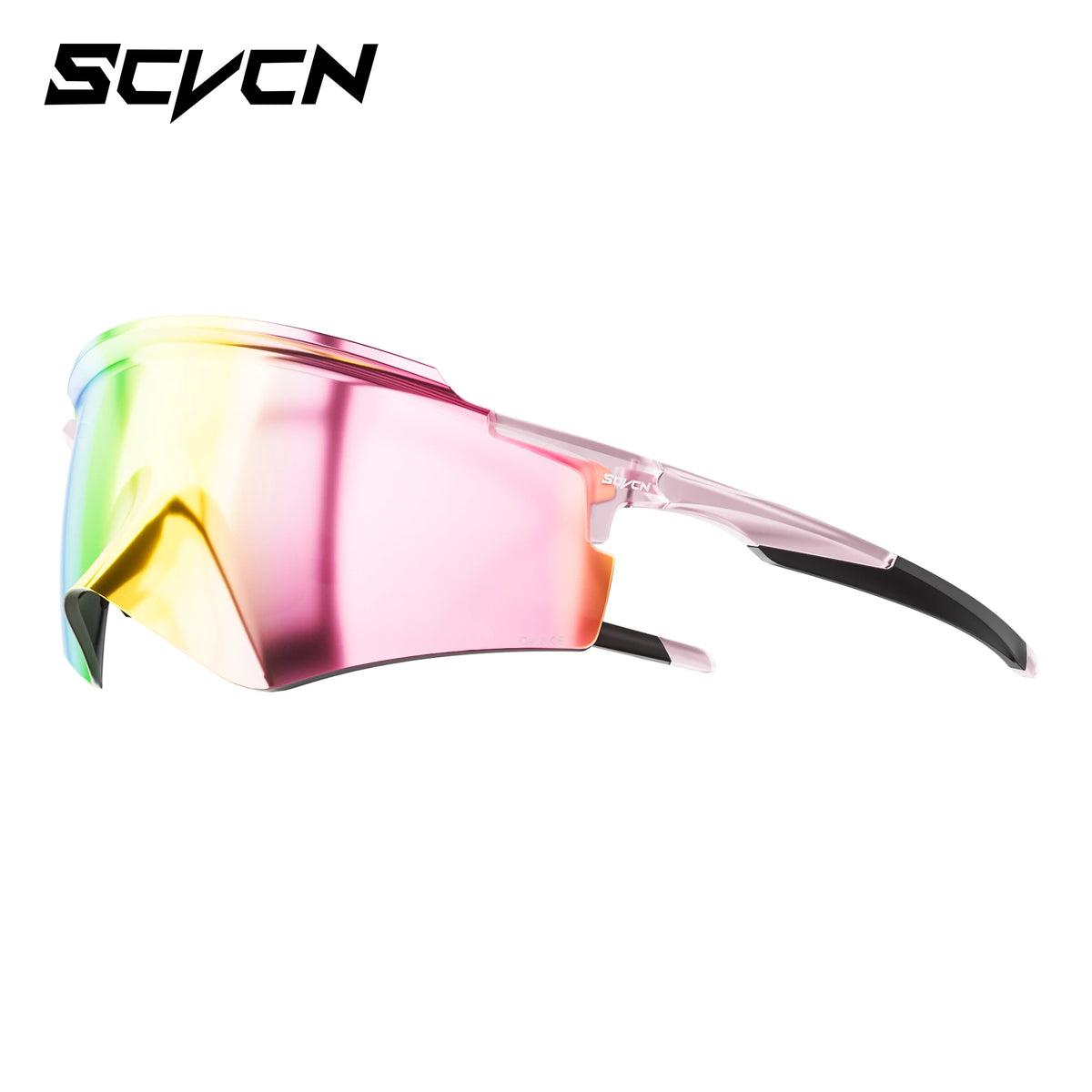 SCVCN Sonnenbrillen für Herren, Fahrradbrillen mit UV400-Gläsern, Fahrradbrillen für Rennrad und Mountainbike, Damen, Freizeit, Wandern