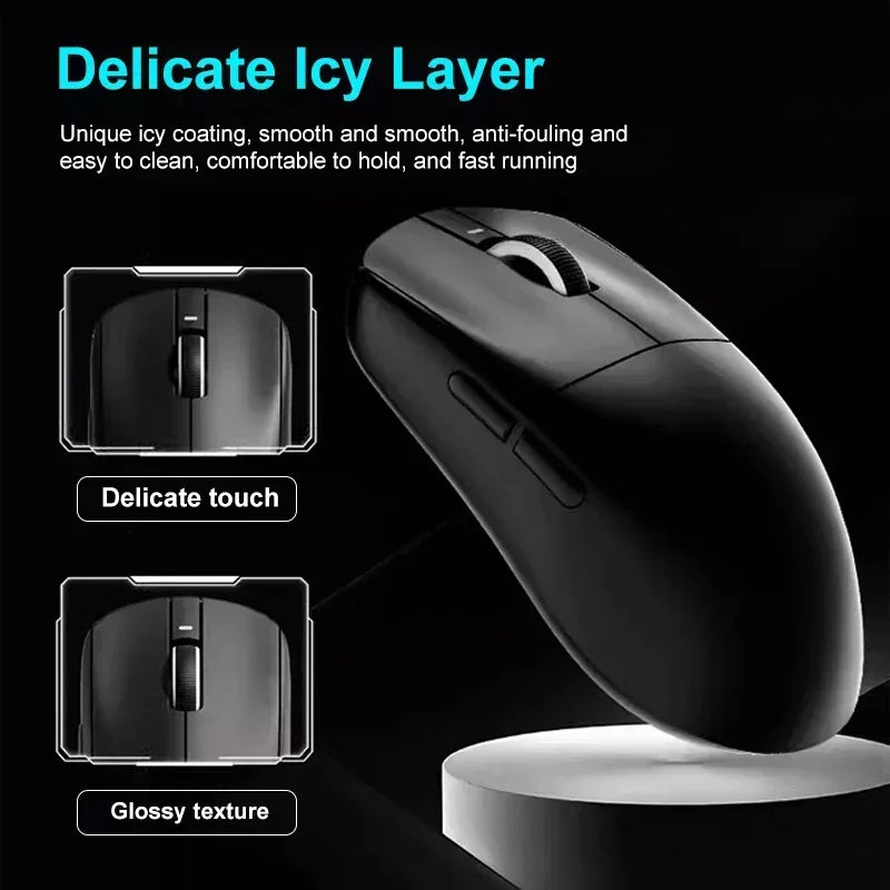 VXE Dragonfly R1 Pro MAX 2.4G WirelessGaming Mouse PAW3395 26000DPI 3-mode Connection with Low Latency Wired Gaming Mouse