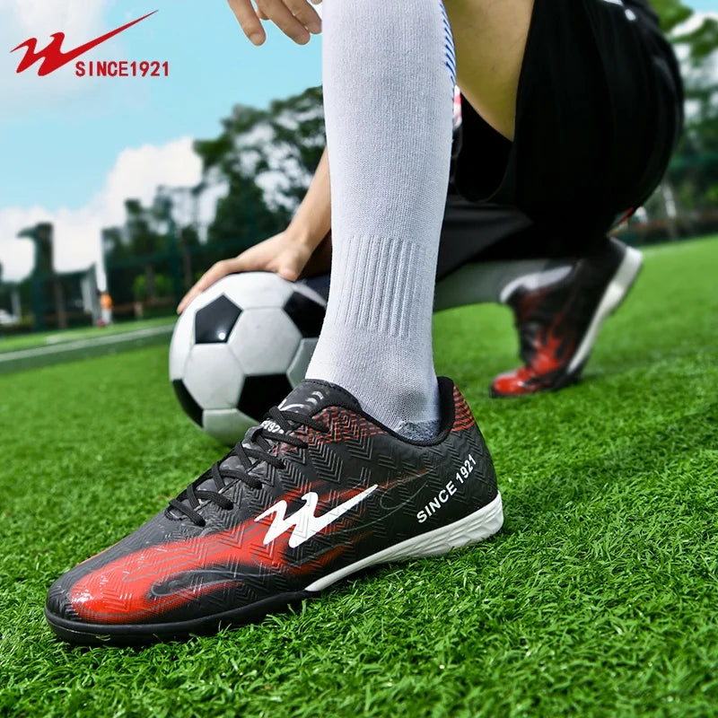 Zapatillas de fútbol Double Star 2026 nuevas para entrenamiento y partidos, antideslizantes, con agarre, soporte estable y diseño especial para fútbol