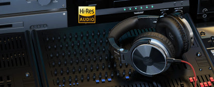 Oneodio Pro-10 Wired Headphones with 50mm Quality HiFi Drivers Stereo Big Headphones Studio Mixing Recording Monitoring Headset