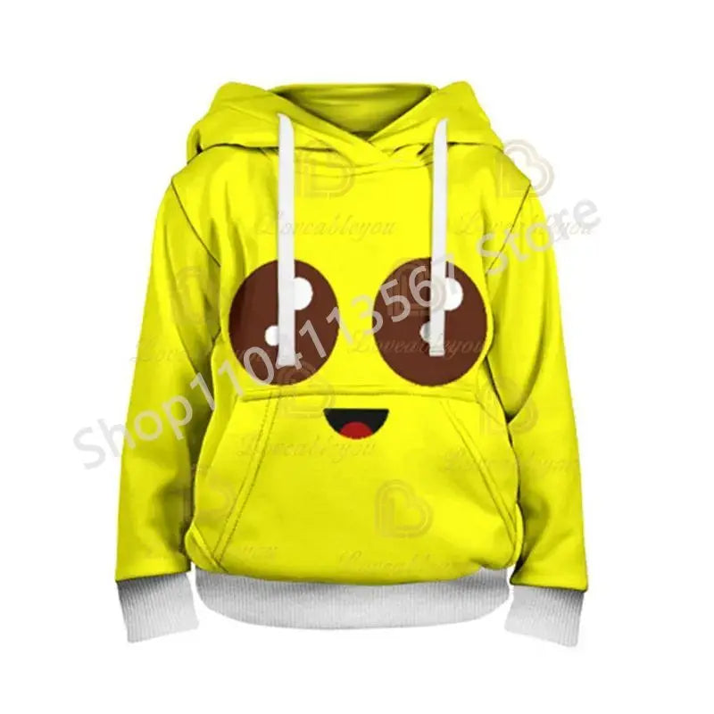Llama Battle Royale F-Fortnited hættetrøjer med 3D-print til mænd, kvinder og børn, sweatshirts til drenge og piger, streetwear-pullover, grønne overdele