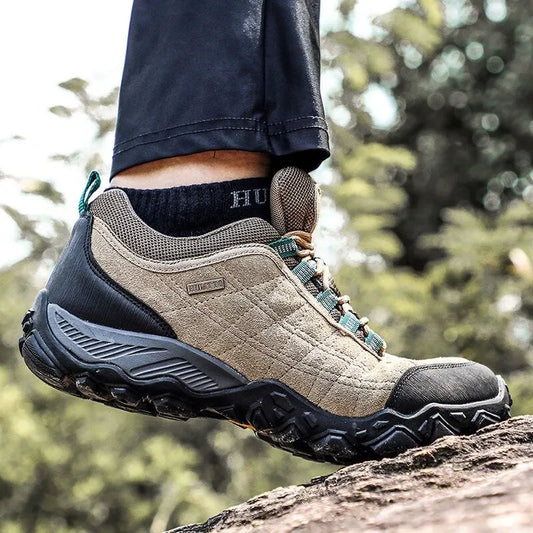 HUMTTO Wanderschuhe für Herren, luxuriöse Designer-Winter-Kletter- und Trekking-Sneaker aus Leder, Outdoor-Sport- und Arbeitsschuhe für Herren 110282A