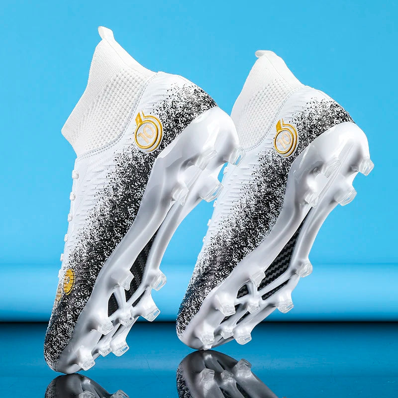 Chaussures de football professionnelles pour hommes, chaussures de soccer, crampons de football FG, chaussures de soccer ultralégères pour l'entraînement, baskets de soccer pour sports de plein air.