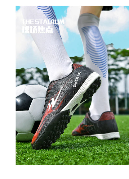 Zapatillas de fútbol Double Star 2026 nuevas para entrenamiento y partidos, antideslizantes, con agarre, soporte estable y diseño especial para fútbol