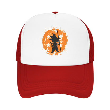 Unisex Dragon Ball Z Goku Dbz Trucker Hats Outdoor Mesh Baseball Caps Snapback Caps  Hats Sun Caps Trucker Cap High Quality