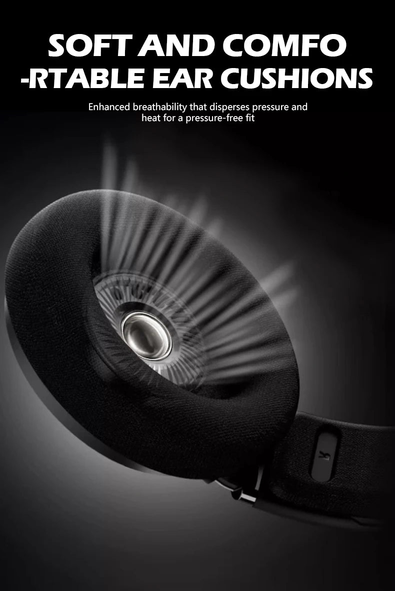TALOMEN W550x Corded Studio Headphones Stereo Professional DJ Headphones Over-Ear Monitor Headphones with Detachable Cable