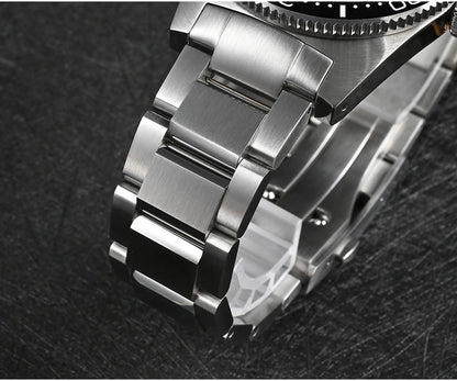 San Martin New 62mas 37mm Diver Mens Watch Classic Luxury Sapphire PT5000 SW200 Automatic Mechanical Watches Date 20Bar Luminous