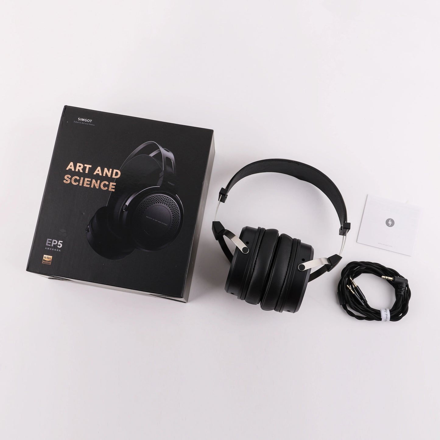 SIMGOT EP5 High-Performance 50mm Dynamic Driver Headphones with Low-Impedance, High-Sensitivity Design