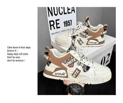 Skateboard Heren schoenen Zomersneakers Leer Casual Mode Outdoor Hardlopen Sport Wandelen Tennis Platform Designer Luxe