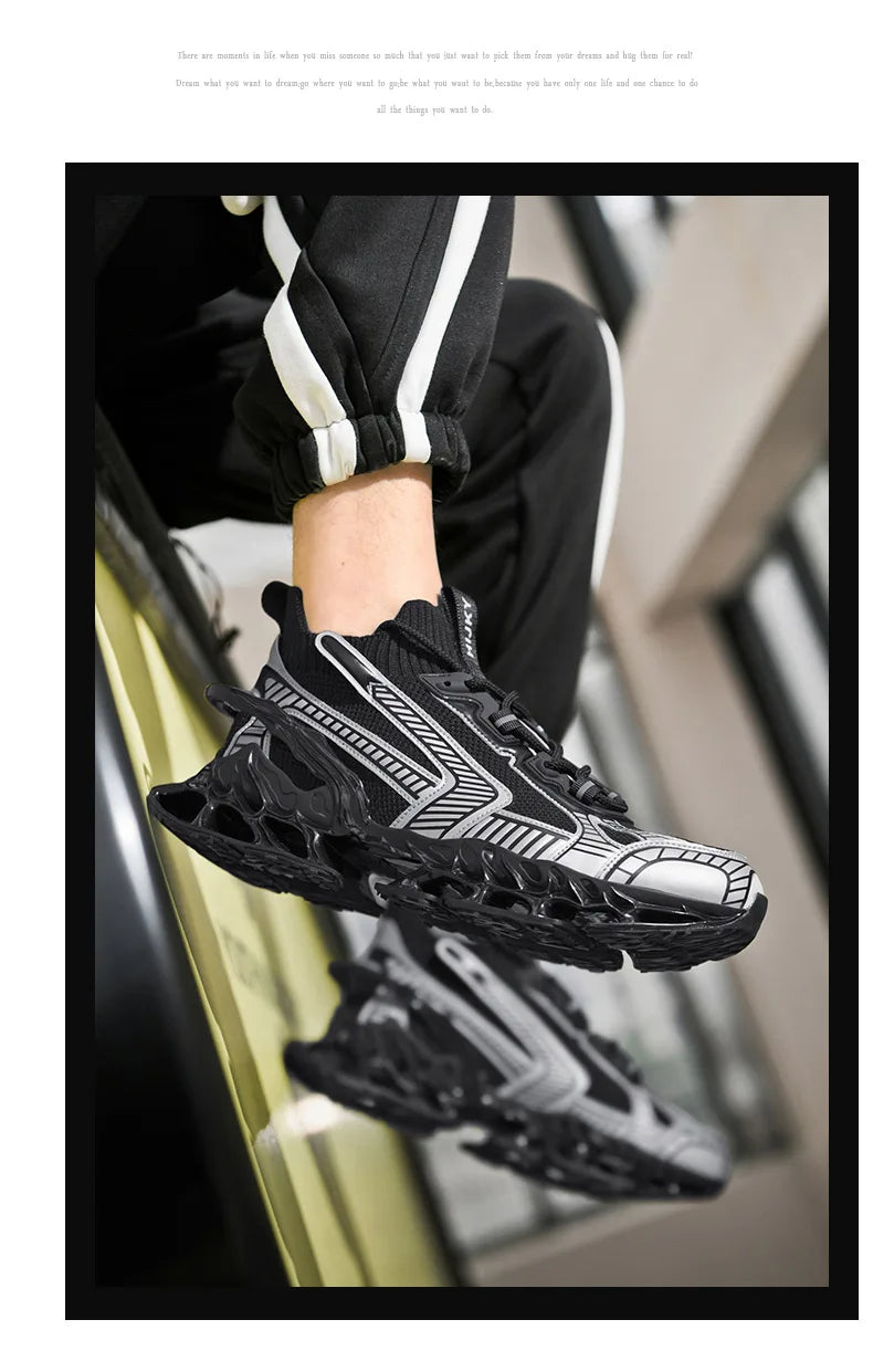 Chaussure Homme Chaussures de course respirantes pour hommes, baskets décontractées pour hommes, chaussures de tennis pour hommes, entraîneur de course, mocassins à la mode, luxe