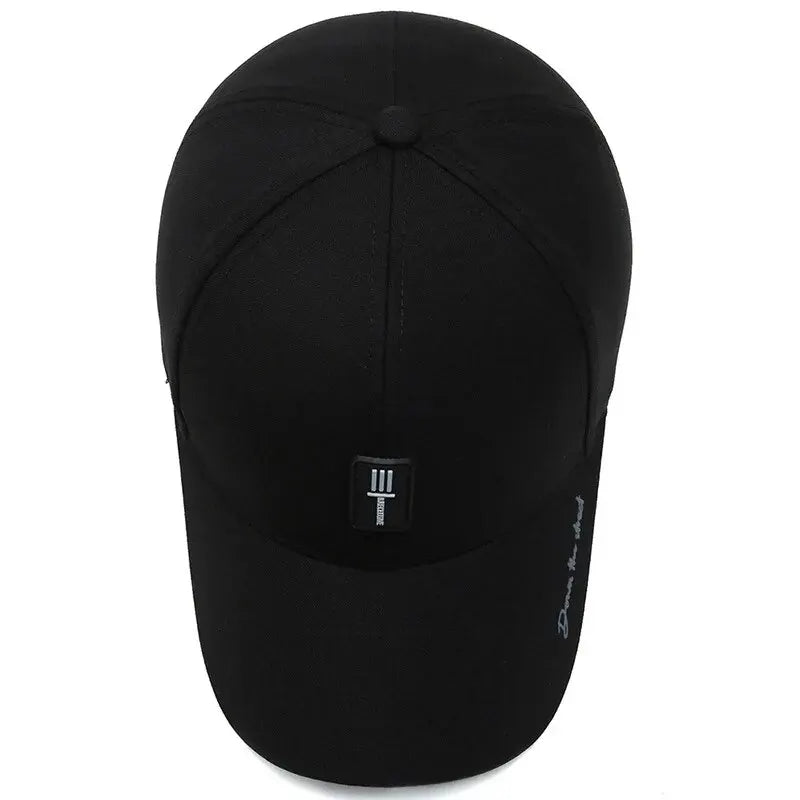 Hat Men's Spring and Autumn Caps, Middle-Aged and Elderly Hats, Four Seasons Casual Sunshade, Men's Baseball Caps
