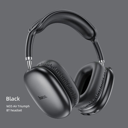 HOCO W35 Air Over-ear Bluetooth Headphones Wireless Sports headset Suport TF card AUX mode Stereo Smart Gaming Student Earphones