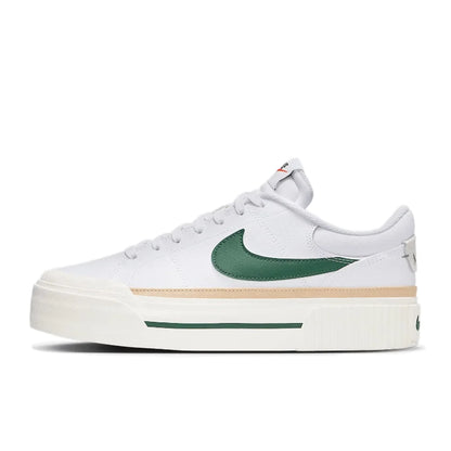 Nike Court Legacy Lit Casual Sneakers Classic Heritage Design Comfortable All-Day Wear Durable Traction Unisex DM7590-100