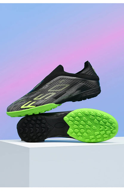 Nuevas botas de fútbol para hombre, tacos para césped, futsal, cómodas, ultraligeras, FG, antideslizantes, para interior y adultos