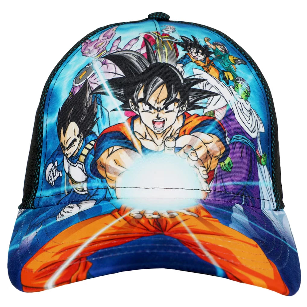 2026 New Summer Dragon Ball Super Youth Men Baseball Snapback Hat Black - Anime Enthusiast Gift