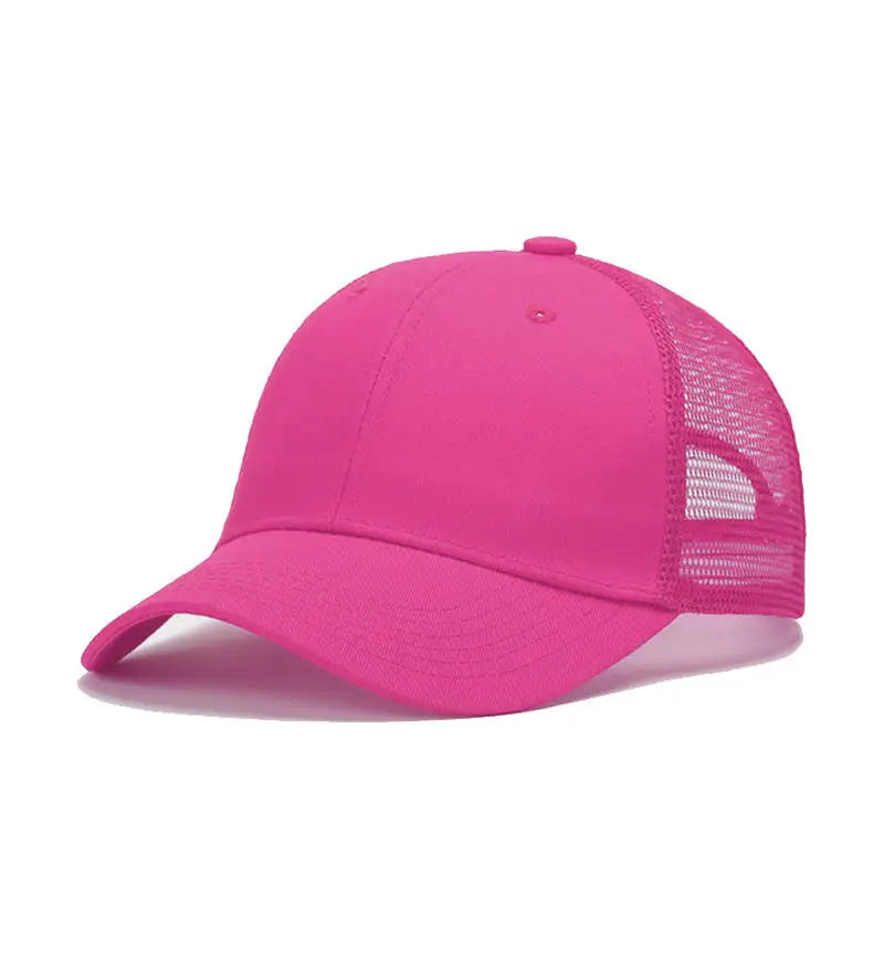 Baseball Cap Men Hat Women Summer Outdoor Camouflage Sun Hat Breathable Mesh Cap Solid Color Snapback Casquette Bone Male