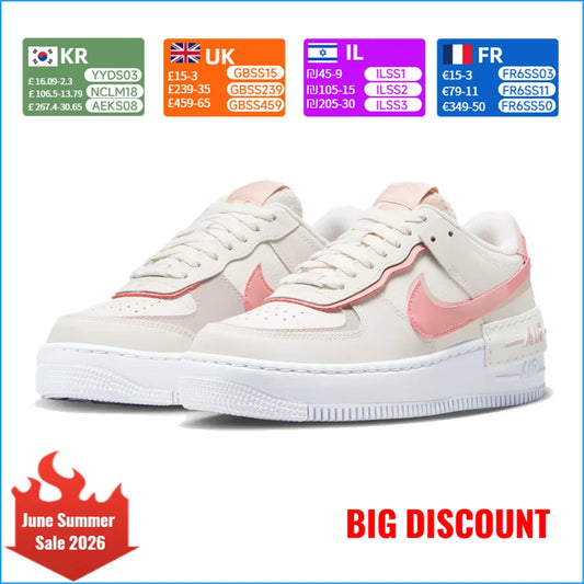Nike Air Force 1 Sneakers Anti-Slip, Wear-Resistant, Classic, Versatile Casual Shoes Skate Shoes Model: DZ1847-001