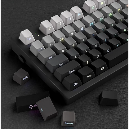 2025 Original Daylight Keycaps PTB Translucent, Side-engraved Oem 136 Keys, Customized To Fit 60/84/98/108 Mechanical Keyboards.