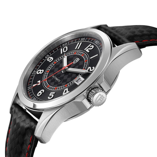 BERNY Automatic Mechanical Watches for Men 38mm Super Luminous PT5000 ST2130 High Precision Luxury Sapphire Wristwatch Easy Read