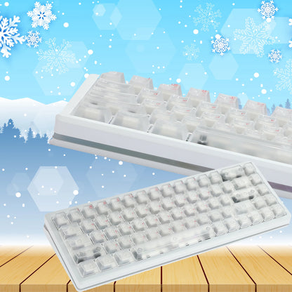 New Everglide AE68Pro Siren Magnetic Axis Gaming Keyboard Original Double Lamp Position RT0.001MM/ADC Direct Connection Keyboard