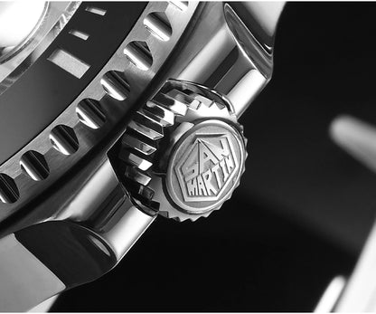 San Martin Upgraded Version 40mm Water Ghost Diver Watch Men's Luxury Automatic Mechanical Watches Sapphire Waterproof 200m SN0017