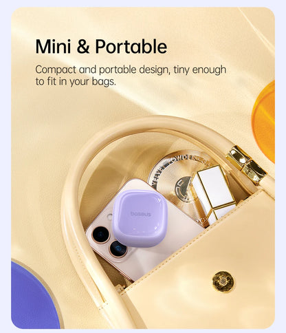 Baseus Bass BD1 Wireless Earphones Bluetooth 5.4 Mini Bean Earbuds 38H Playtime IP55 Waterproof Sports Headphones