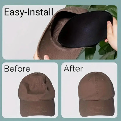 Adjustable Hat Inner Support Cotton Pad Anti-deformation Baseball Cap Visor Insert Curved Brim Shape Retainers Resistant Liner
