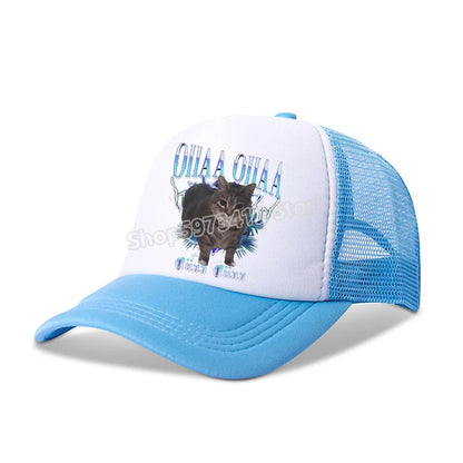 Italian Brainrot Baseball Caps Funny Anime Print Tung Tungtung Sahur Hats Summer Adjustable Fmaliy Headdress Cap Birthday Gifts