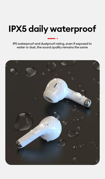 Lenovo LP40 Pro Earburds Wireless Bluetooth HIFI Stereo Sound HD Call Headphones Long Endurance Low Latency Gaming Earphones