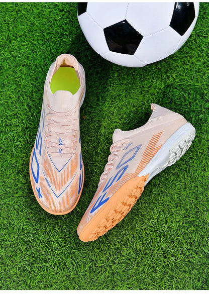 Nouvelles chaussures de football pour hommes, antidérapantes, pour futsal en salle, crampons pour terrain gazonné, baskets de haute qualité, modèle haut de gamme, très vendues, pour l'extérieur