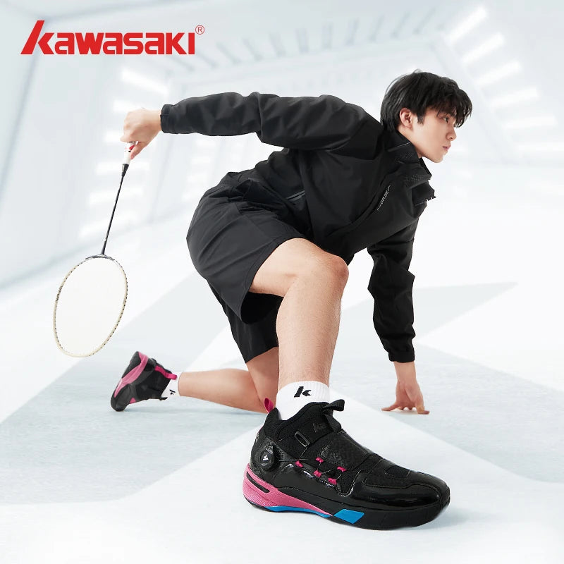 Kawasaki King Series 2.0 profesionalne badminton cipele za muškarce i žene, sportske protiv uvrtanja, originalne muške tenisice za tenis A3311