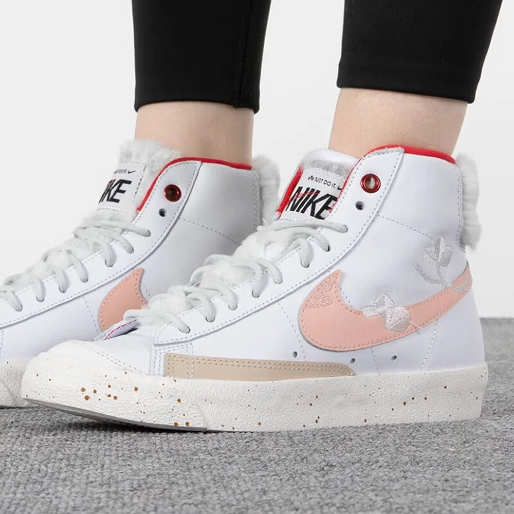 Nike Blazer high-top non-slip breathable video game pixel sports canvas board shoes FD4342-181