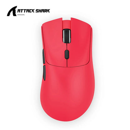 Attack Shark R1 Wireless Mouse for Gaming 1000 Hz PAW3311 Sensor,Rechargeable,Bluetooth Tri-mode,Ergonomic