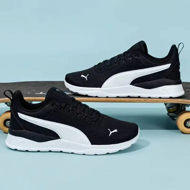 PUMA Unisexe 2026 Summer Couple Mesh Cushion Running Shoes Low Cut Comfort Sneakers 371128-02