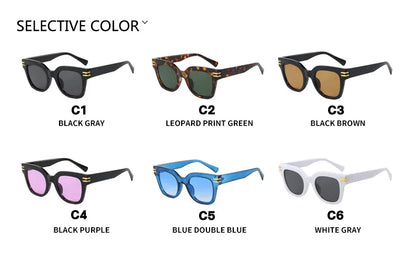 Square Oversized Sunglasses Trendy Premium UV Blocking Driving Sun Glasses for Men Women personality Unisex Eyewear Shades