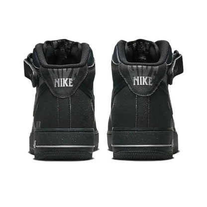 Nike Air Force 1 Mid Top Unisex Classic Sneakers, Cushioned Comfort Durable Design for Casual Streetwear DQ7666-001