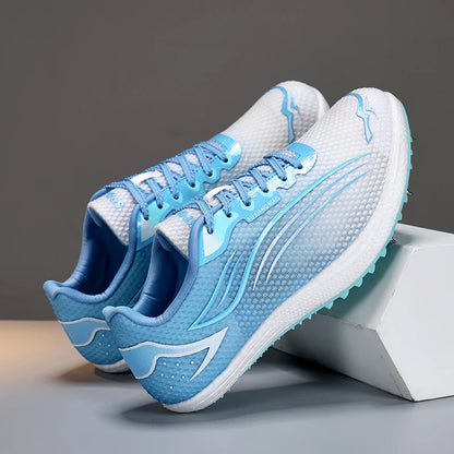 High Quality Men Women Track and Field Shoes Youth Anti Slip Sneakers Outdoor Professional Jumping Runn Shoes Student Trainers