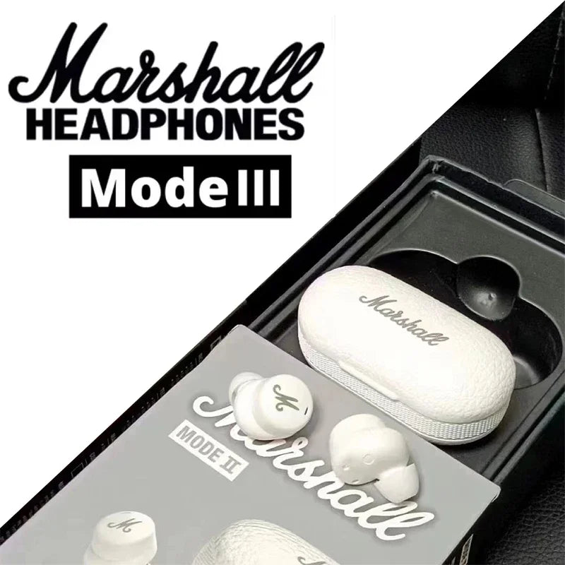 Marshall MOTIF II ANC True Wireless Earbuds Bluetooth Active Noise Cancelling Headphones Hi-Fi Deep Bass In-ear Earphones Mic