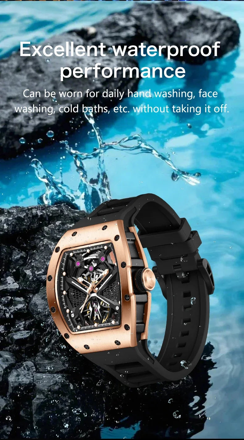 TAKE THE CHANCE Model 5 Automatic Movement RMI White Label High-end wristwatch Collector Gift for Watch Lover Gift