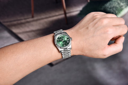 PAGANI DESIGN Men's Watches Green Luxury Automatic Watch For Men ST16 Mechancial Wrist watch Men For 2025 New Stainless steel