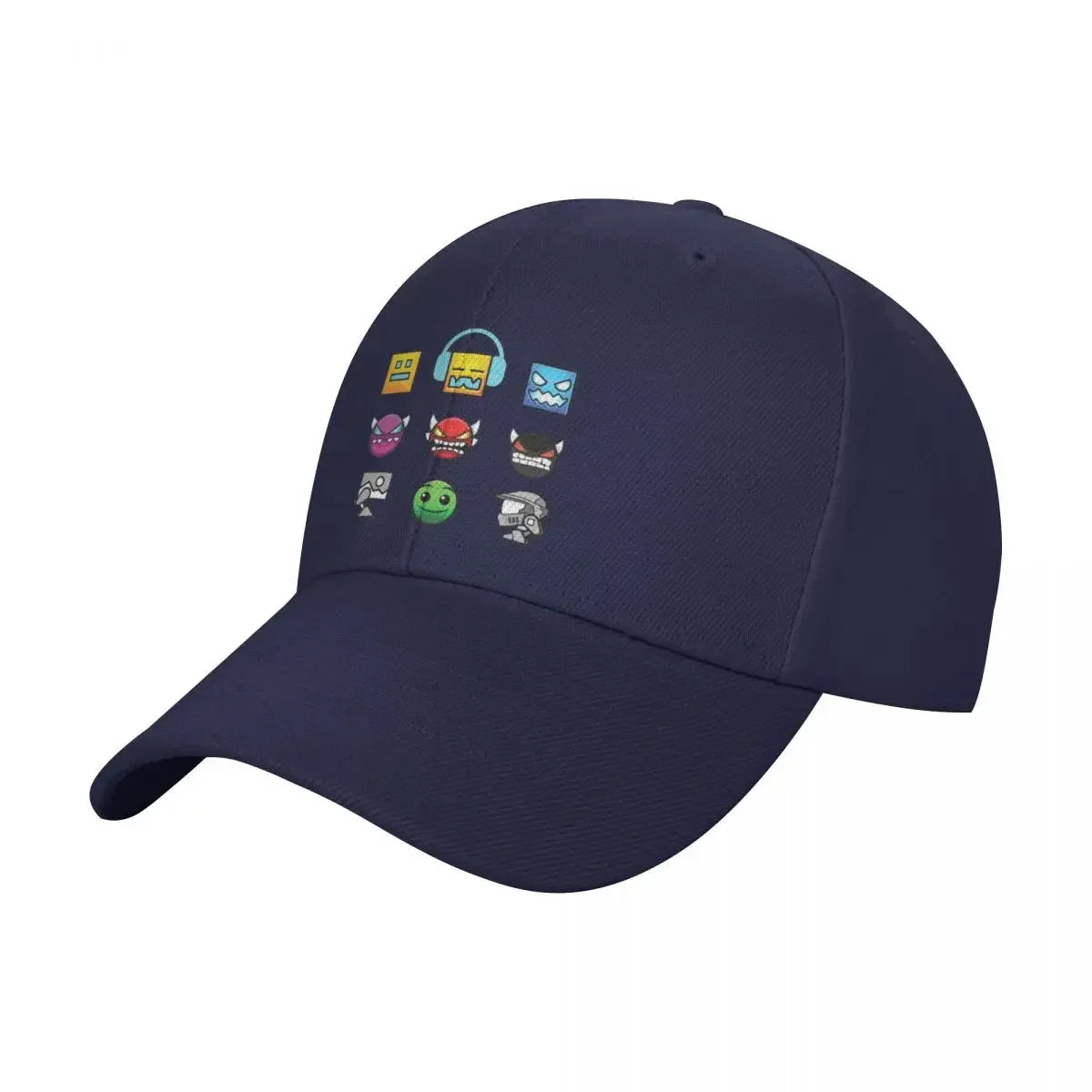 2026 Geometry Dash Baseball Cap Unique hats tactical cap Golf Cap Ladies Men's