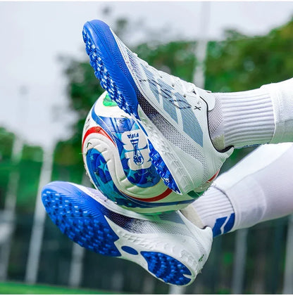 Nouvelles chaussures de football pour hommes, chaussures de sport antidérapantes pour terrain en gazon, baskets professionnelles, chaussures d'entraînement pour activités sportives en extérieur, chaussures de match, modè