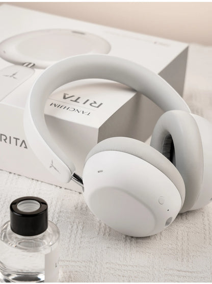 TANCHJIM RITA HiFi Bluetooth Headset Wireless/Wired LDAC ANC・ENC 40mm DMT5 Dynamic Driver Bluetooth 6.0 + 3.5mm Gaming Over-Ear