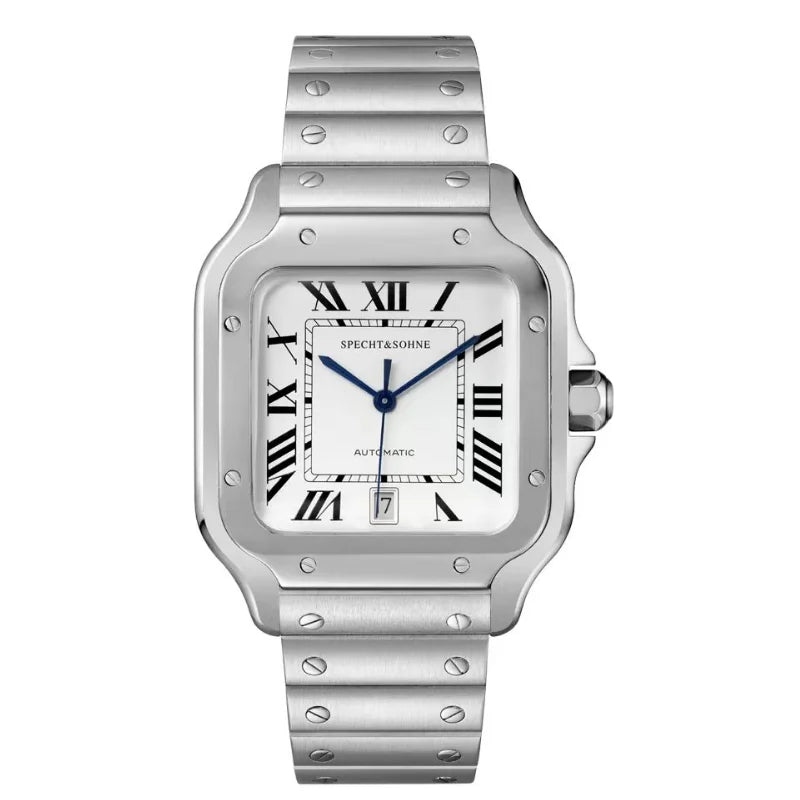 Specht&Sohne New Men's Watches Japan Miyota 8215 Movt Mechanical Wristwatches Stainless Steel 50M Waterproof Relogio Masculino