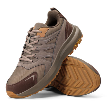 FitVille Extra Wide Sneakers For Men Hiking Walking Shoes Wide Toe Box Lightweight Running Shoe For Flat Feet With Arch Support