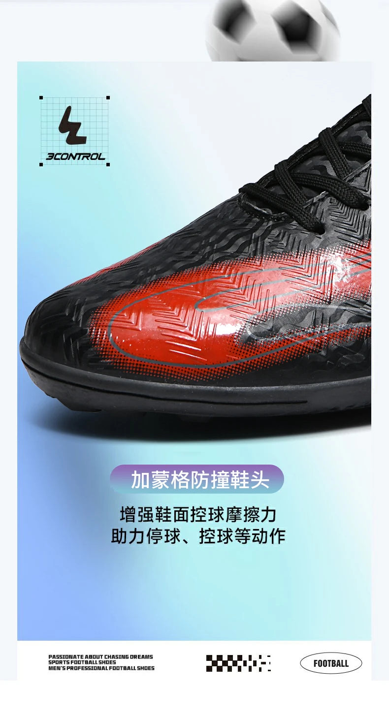 Zapatillas de fútbol Double Star 2026 nuevas para entrenamiento y partidos, antideslizantes, con agarre, soporte estable y diseño especial para fútbol