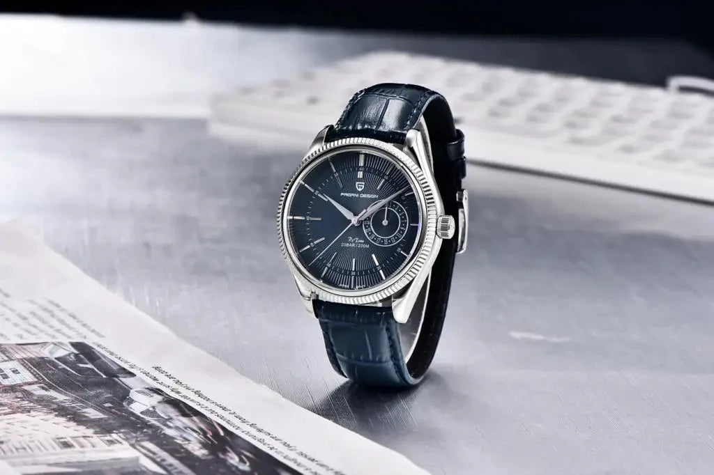 PAGANI DESIGN 2025 New Men Quartz Watch VH65 40mm Stainless Steel Sapphire Glass Luxury Business Waterproof 200m Reloj Hombre