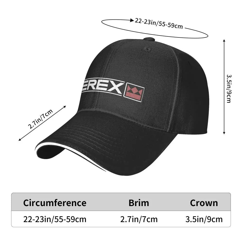 Boné de basebol TEREX para homem e mulher – Boné de moda para desporto ao ar livre e corrida, ajustável